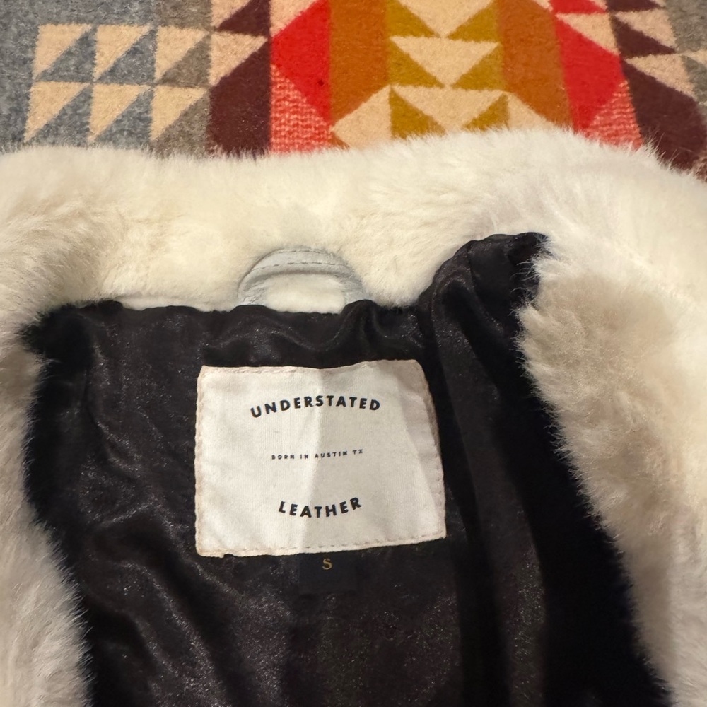 Understated Leather Fringe Jacket - Picture 8 of 10